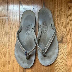 Rainbow Tan Sandals